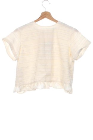 Kinder Shirt Mango, Größe 9-10y/ 140-146 cm, Farbe Ecru, Preis 8,99 €