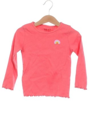 Dziecięca bluzka Next, Rozmiar 18-24m/ 86-98 cm, Kolor Różowy, Cena 137,99 zł