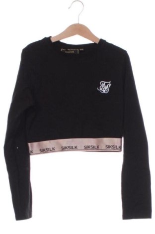 Детска блуза SikSilk, Размер 13-14y/ 164-168 см, Цвят Черен, Цена 7,66 €, #136609778