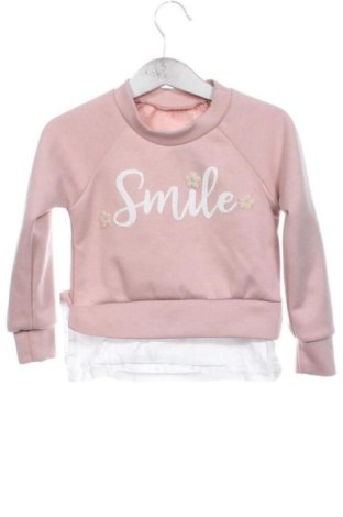 Παιδική μπλούζα Smile, Μέγεθος 18-24m/ 86-98 εκ., Χρώμα Ρόζ , Τιμή 12,00 €, #136642579