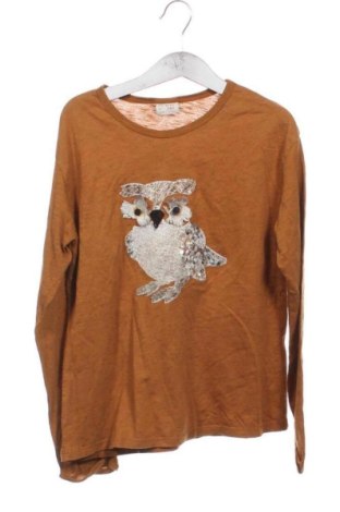 Bluză pentru copii Zara, Mărime 8-9y/ 134-140 cm, Culoare Maro, Preț 36,49 Lei