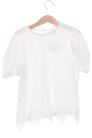 Kinder Shirt Zara, Größe 8-9y/ 134-140 cm, Farbe Weiß, Preis 9,99 €
