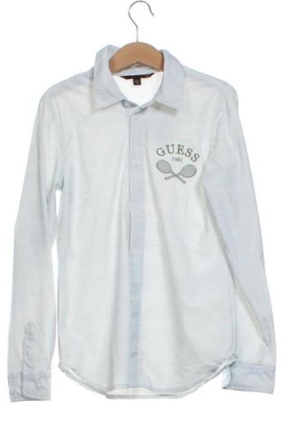Cămașă pentru copii Guess, Mărime 7-8y/ 128-134 cm, Culoare Albastru, Preț 111,88 Lei, #136639648