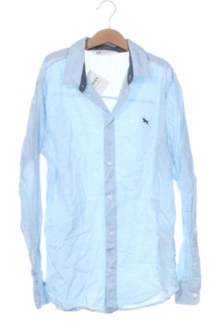 Dětská košile  H&M, Velikost 13-14y/ 164-168 cm, Barva Modrá, Cena  169,00 Kč, #136623963