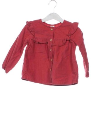 Cămașă pentru copii H&M, Mărime 12-18m/ 80-86 cm, Culoare Roșu, Preț 17,99 Lei, #136639529