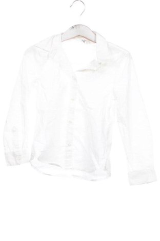 Kinderhemd H&M, Größe 4-5y/ 110-116 cm, Farbe Weiß, Preis € 5,75, #136642015