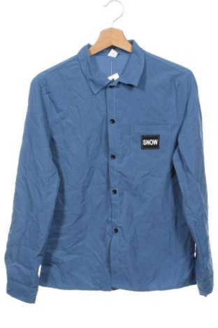 Детска риза SHEIN, Размер 13-14y/ 164-168 см, Цвят Син, Цена 6,13 €