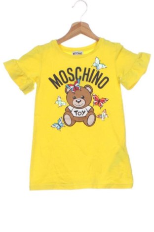 Dziecięca sukienka Moschino, Rozmiar 4-5y/ 110-116 cm, Kolor Żółty, Cena 273,28 zł