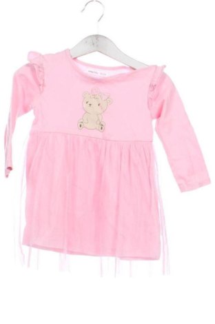 Детска рокля Sinsay, Размер 9-12m/ 74-80 см, Цвят Розов, Цена 12,00 €