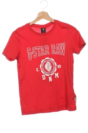 Детска тениска G-Star Raw, Размер 11-12y/ 152-158 см, Цвят Червен, Цена 15,00 €, #136637574