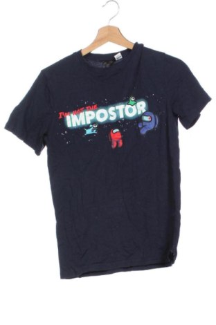 Kinder T-Shirt H&M, Größe 12-13y/ 158-164 cm, Farbe Blau, Preis € 6,99