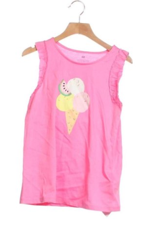 Dziecięcy T-shirt H&M, Rozmiar 8-9y/ 134-140 cm, Kolor Różowy, Cena 52,08 zł