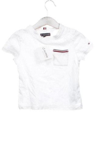 Παιδικό μπλουζάκι Tommy Hilfiger, Μέγεθος 18-24m/ 86-98 εκ., Χρώμα Λευκό, Τιμή 12,99 €