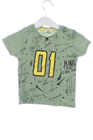 Dziecięcy T-shirt Unbranded, Rozmiar 12-18m/ 80-86 cm, Kolor Zielony, Cena 26,79 zł