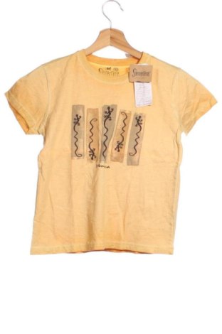 Детска тениска Unbranded, Размер 10-11y/ 146-152 см, Цвят Жълт, Цена 7,66 €, #136590463