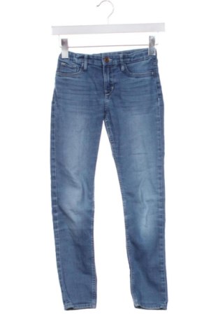 Dětské džíny  H&M, Velikost 9-10y/ 140-146 cm, Barva Modrá, Cena  454,00 Kč