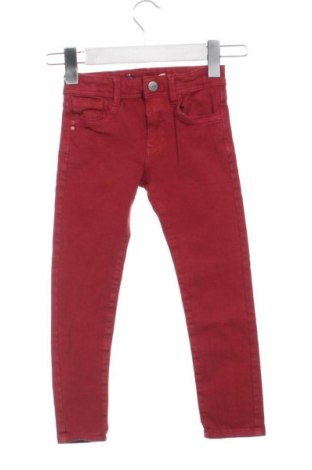 Dětské džíny  Okaidi, Velikost 2-3y/ 98-104 cm, Barva Červená, Cena  454,00 Kč