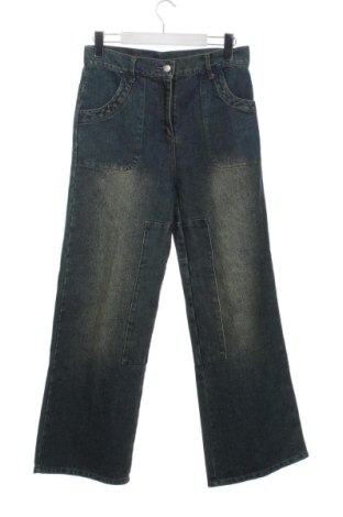 Детски дънки Unbranded, Размер 11-12y/ 152-158 см, Цвят Син, Цена 16,31 €, #136647737