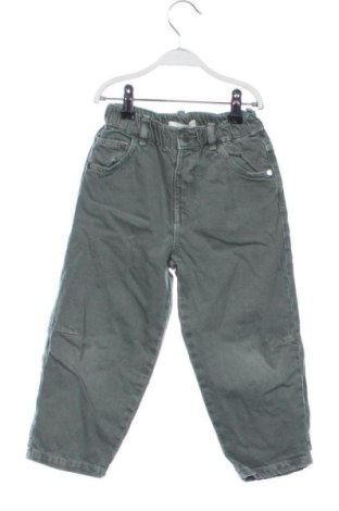 Detské džínsy  Zara, Veľkosť 3-4y/ 104-110 cm, Farba Zelená, Cena  9,00 €