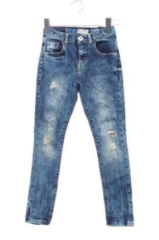 Детски дънки Zara, Размер 6-7y/ 122-128 см, Цвят Син, Цена 9,00 €, #136634651