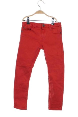 Dětské džíny  Zara, Velikost 4-5y/ 110-116 cm, Barva Červená, Cena  349,00 Kč
