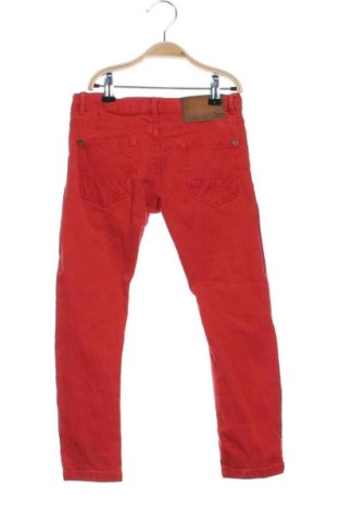 Dětské džíny  Zara, Velikost 4-5y/ 110-116 cm, Barva Červená, Cena  349,00 Kč