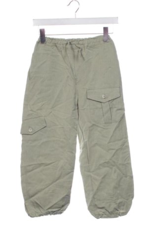 Detské nohavice  Zara, Veľkosť 7-8y/ 128-134 cm, Farba Zelená, Cena  7,00 €, #136623976