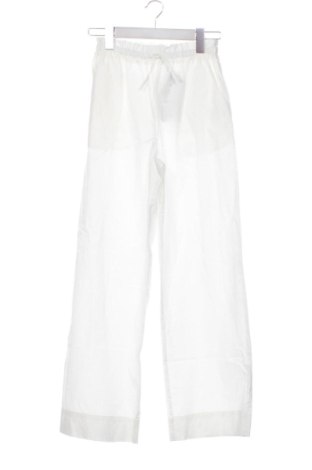Pantaloni pentru copii Zara, Mărime 12-13y/ 158-164 cm, Culoare Alb, Preț 83,41 Lei, #136660915