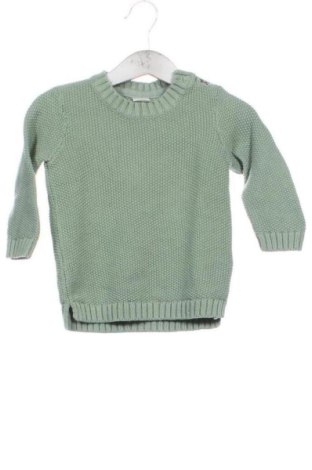 Kinderpullover H&M, Größe 9-12m/ 74-80 cm, Farbe Grün, Preis € 8,99