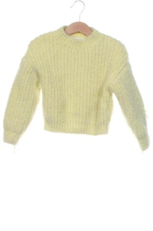 Kinderpullover Zara, Größe 5-6y/ 116-122 cm, Farbe Gelb, Preis 8,00 €