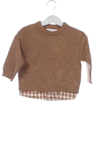 Детски пуловер Zara, Размер 6-9m/ 68-74 см, Цвят Кафяв, Цена 8,00 €, #136646753