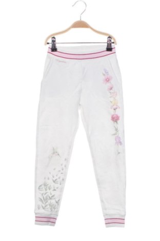 Pantaloni de trening, pentru copii Monnalisa, Mărime 5-6y/ 116-122 cm, Culoare Alb, Preț 130,33 Lei