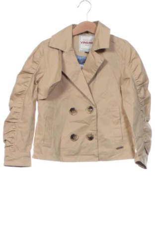 Kinderjacke Vingino, Größe 4-5y/ 110-116 cm, Farbe Beige, Preis 56,99 €