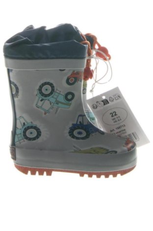 Гумени ботуши Playshoes, Größe 22, Farbe Grau, Preis € 24,00, #136666876