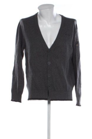 Jachetă tricotată de bărbați Gin Tonic, Mărime M, Culoare Gri, Preț 128,00 Lei, #136667752