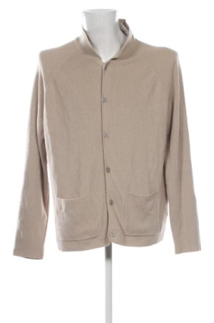 Herren Strickjacke Massimo Dutti, Größe XL, Farbe Beige, Preis 31,65 €