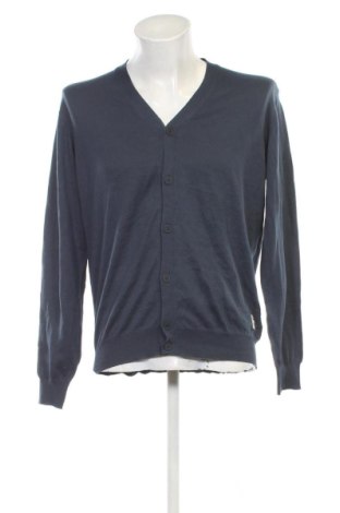 Herren Strickjacke Carrera Jeans, Größe L, Farbe Grau, Preis 25,99 €