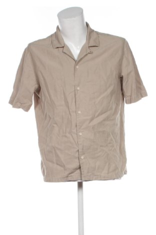 Herrenhemd Bershka, Größe S, Farbe Beige, Preis 14,77 €