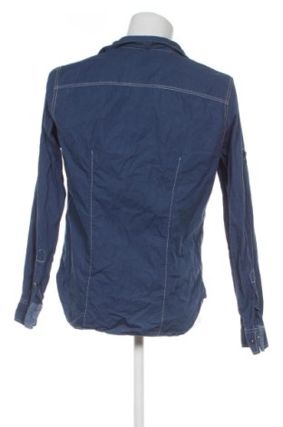 Мъжка риза Bershka, Размер L, Цвят Син, Цена 14,83 €