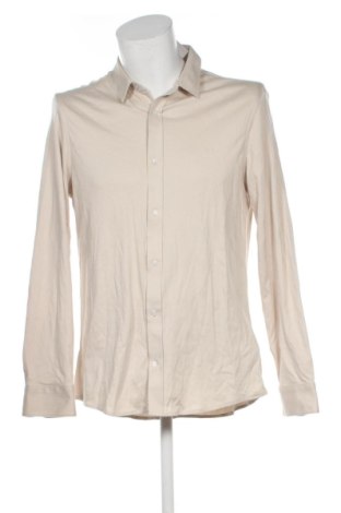 Herrenhemd Calvin Klein Jeans, Größe L, Farbe Beige, Preis 104,99 €