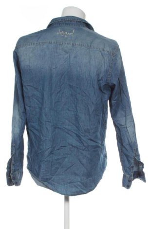 Cămașă de bărbați Desigual, Mărime XL, Culoare Albastru, Preț 173,99 Lei