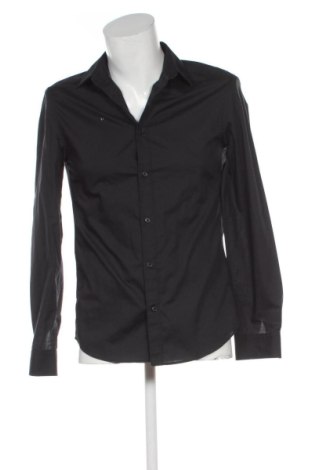 Мъжка риза H&M, Размер S, Цвят Черен, Цена 15,00 €