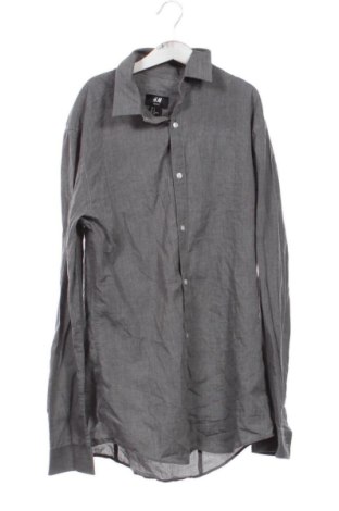 Pánska košeľa  H&M, Veľkosť S, Farba Sivá, Cena  15,00 €, #136649912