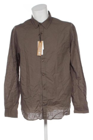 Мъжка риза Jack & Jones, Размер XXL, Цвят Зелен, Цена 34,25 €, #136565323