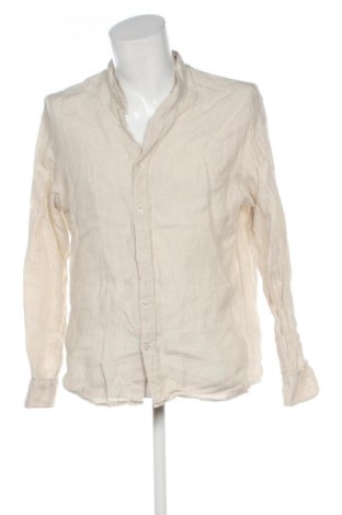 Herrenhemd Mango, Größe L, Farbe Beige, Preis 17,00 €