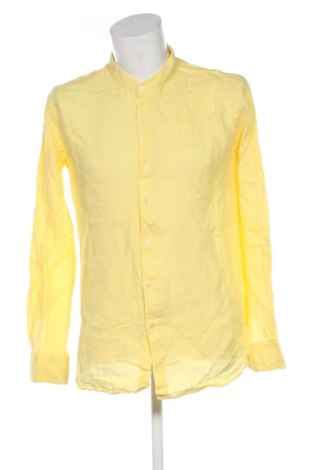 Herrenhemd Massimo Dutti, Größe XXL, Farbe Gelb, Preis 28,00 €