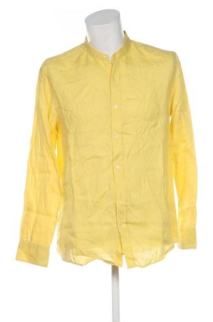 Herrenhemd Massimo Dutti, Größe L, Farbe Gelb, Preis 28,00 €