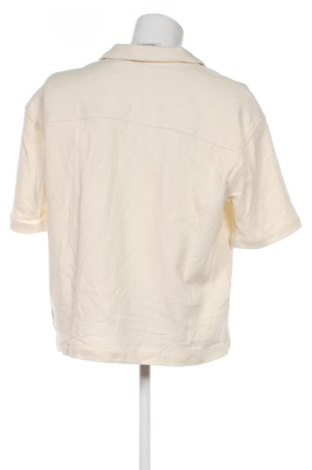Cămașă de bărbați Pull&Bear, Mărime L, Culoare Ecru, Preț 91,99 Lei
