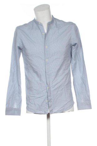 Cămașă de bărbați Pull&Bear, Mărime S, Culoare Albastru, Preț 91,99 Lei