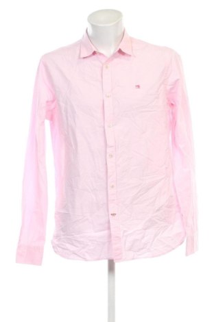 Cămașă de bărbați Scotch & Soda, Mărime XL, Culoare Roz, Preț 215,99 Lei